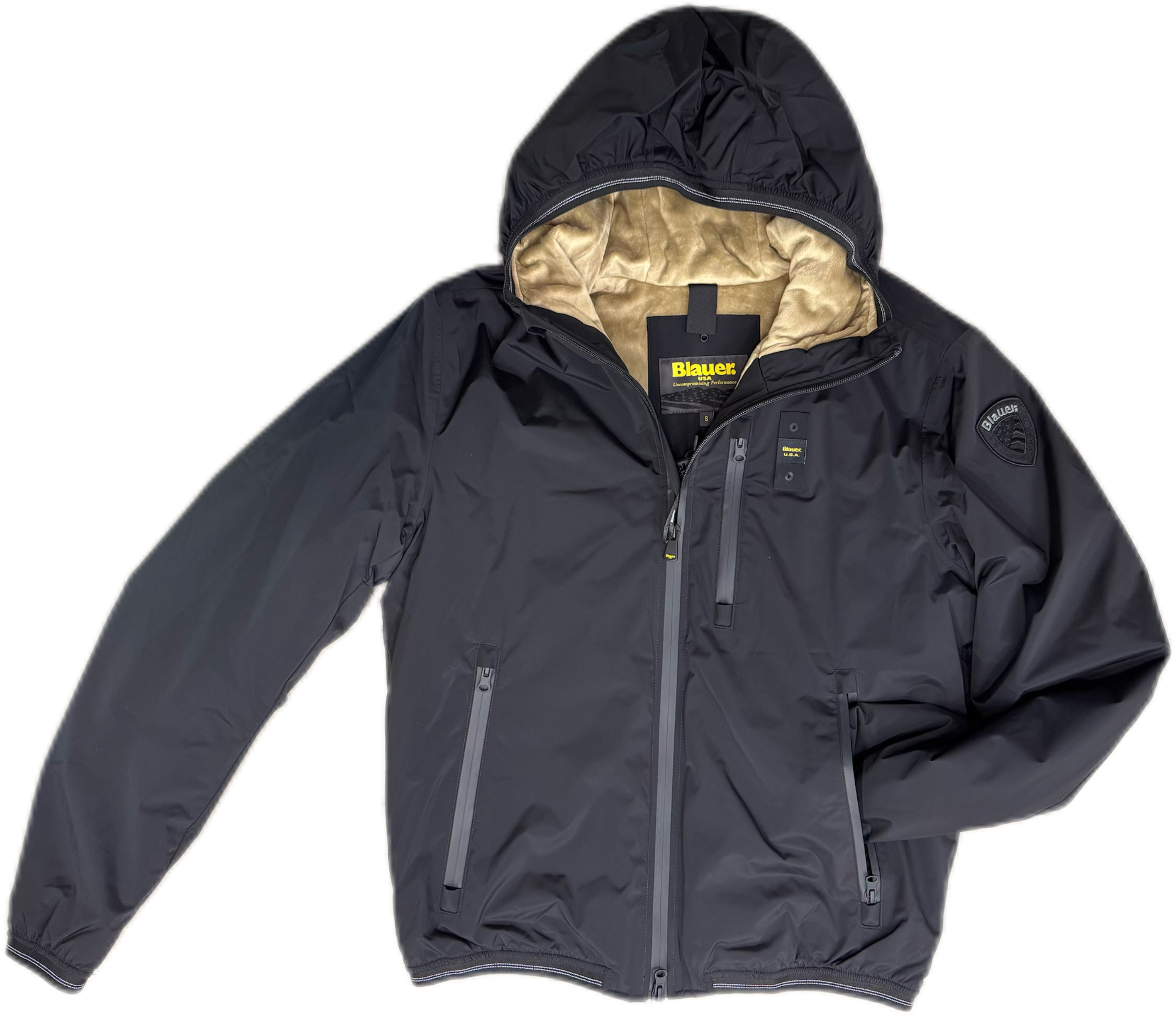 GIUBBETTO BLAUER USA CON INTERNO IN ECO PELLICCIA DEVON