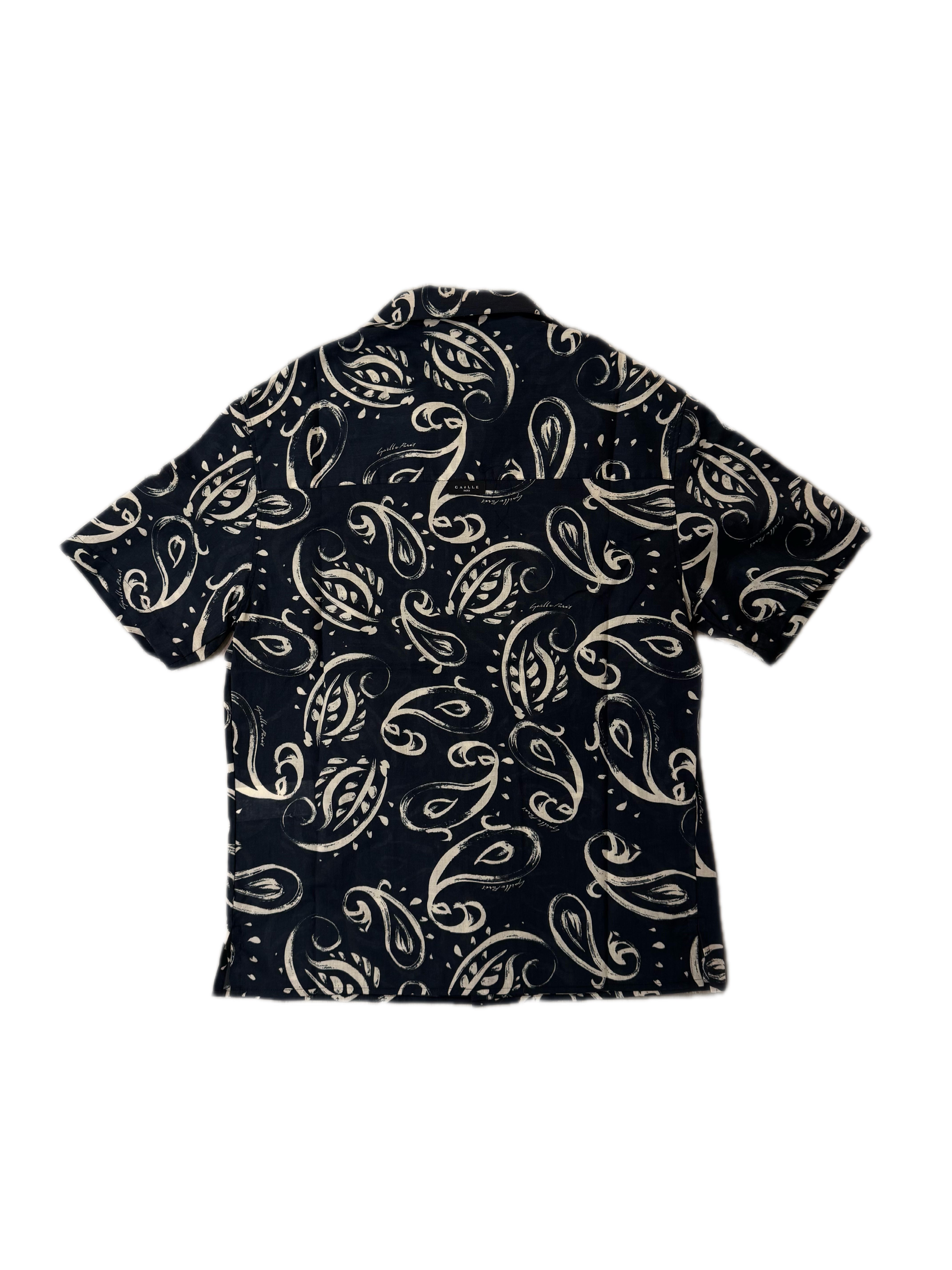 Camicia GAELLE PARIS Fit. Bowling Manica Corta Stampata