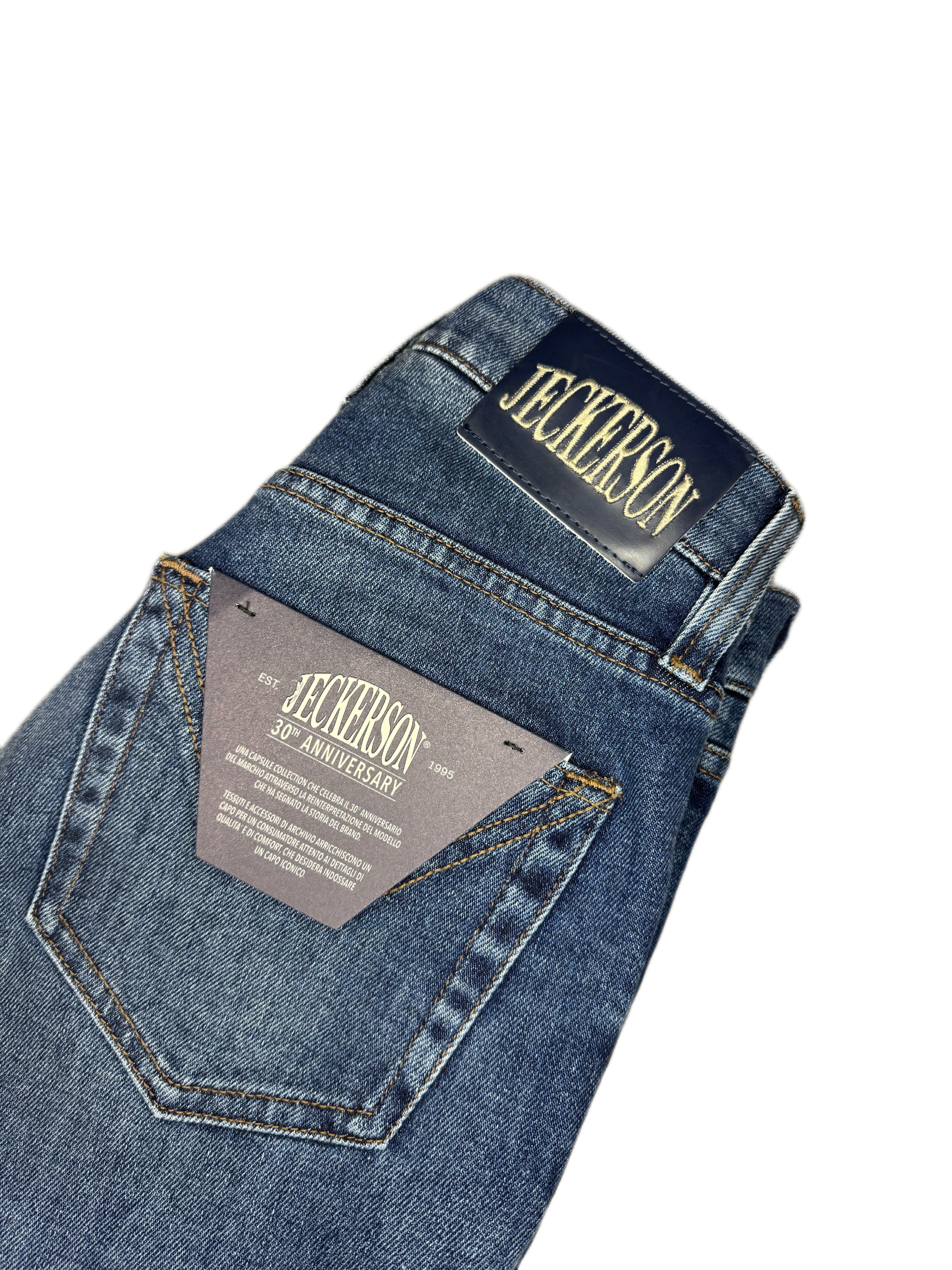 Jeans JECKERSON Toppa Inglese In Alcantara