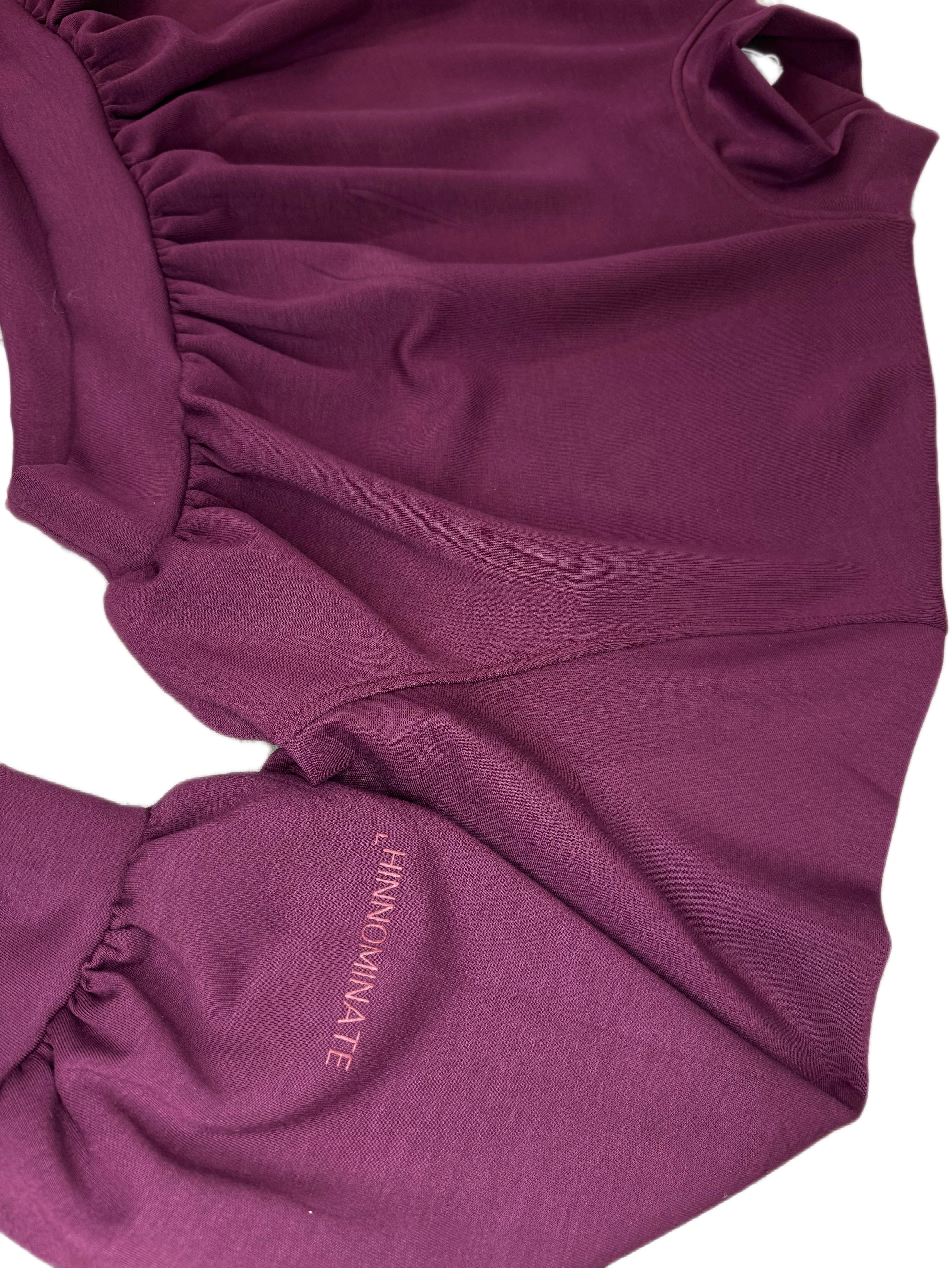 Felpa HINNOMINATE collo alto crop
