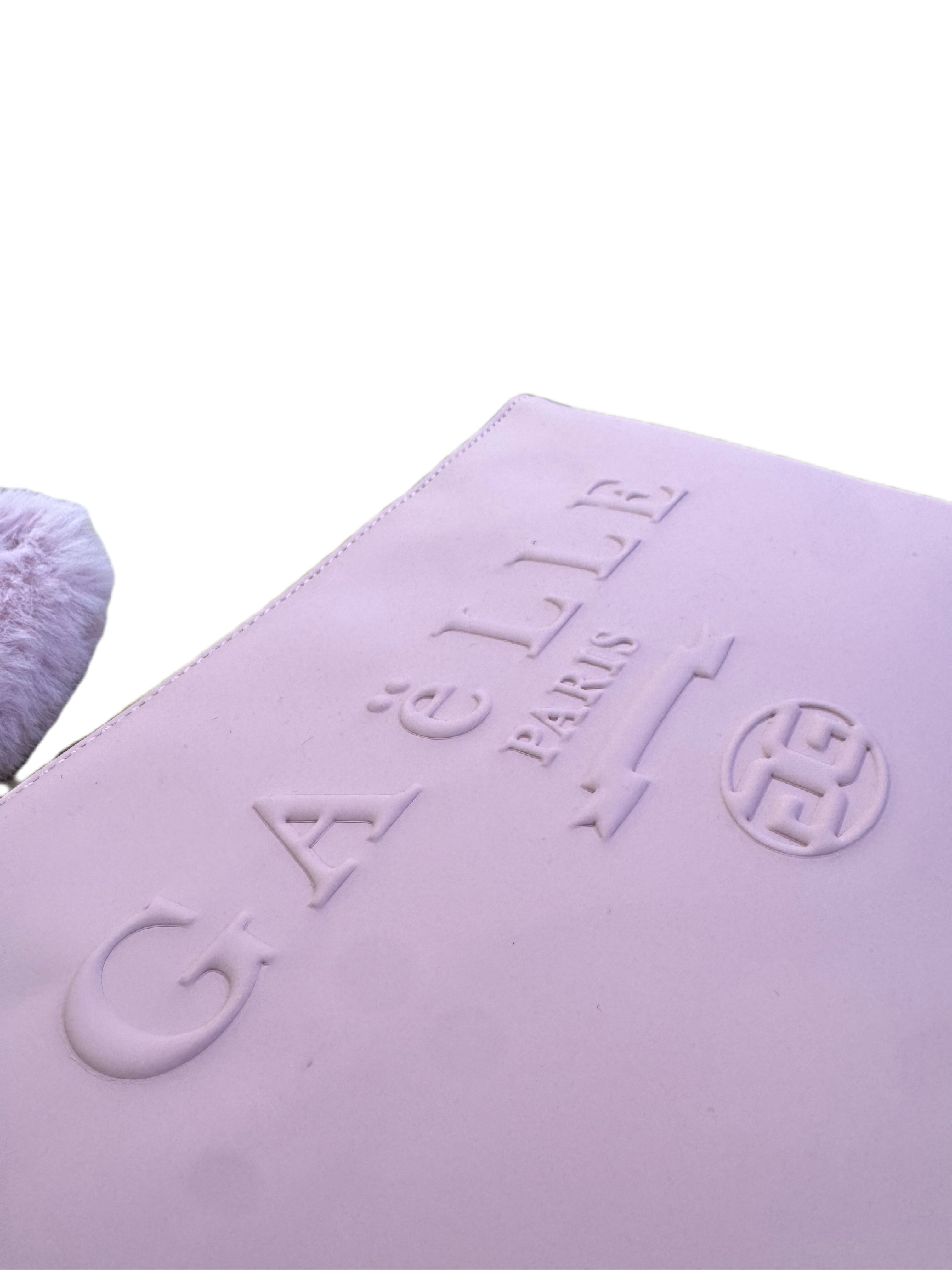 Pochette GAELLE PARIS Regular Pochette Maxilogo Manico Ecofur