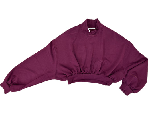 Felpa HINNOMINATE collo alto crop