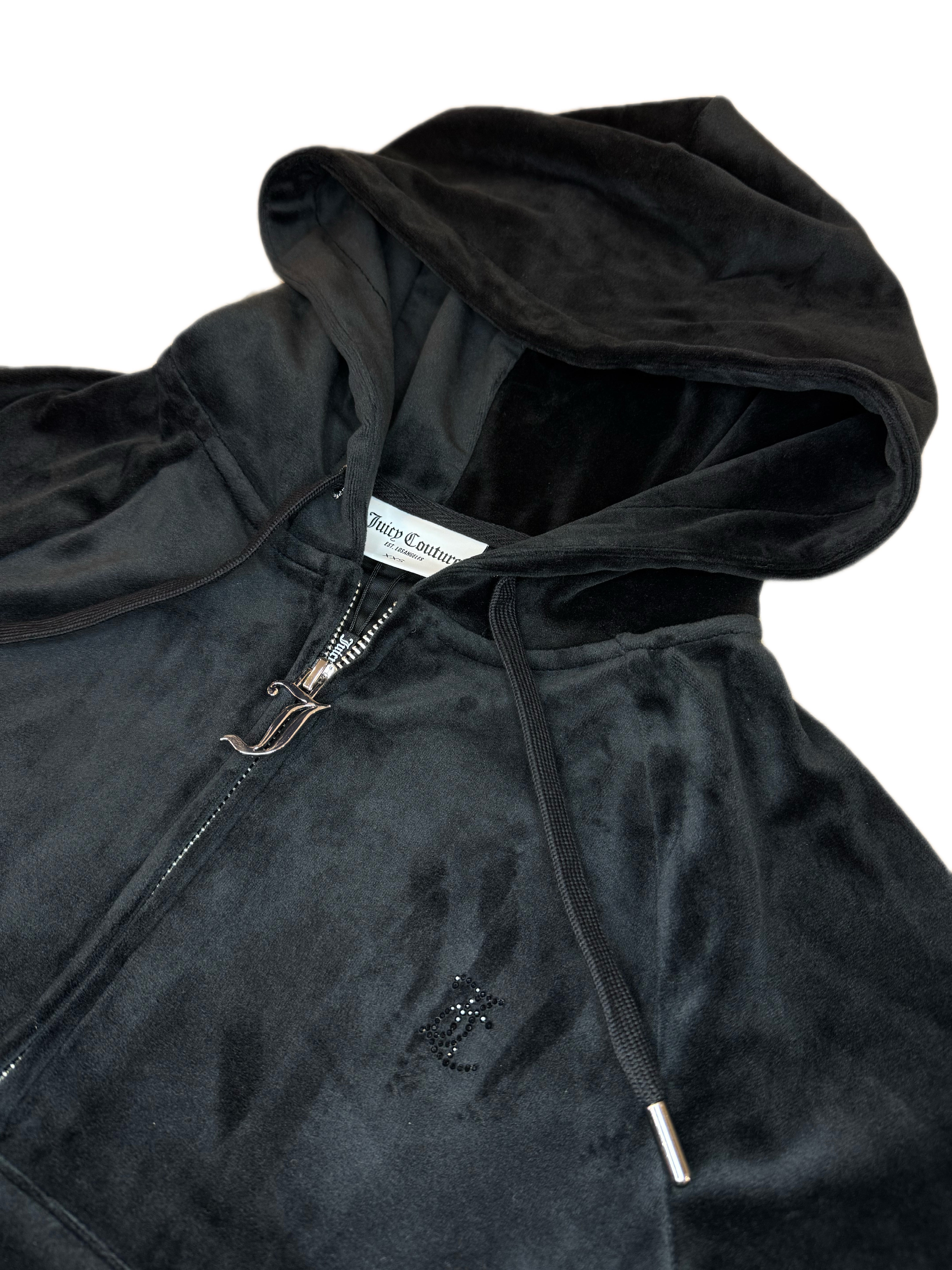 Felpa JUICY COUTURE in ciniglia con cappuccio