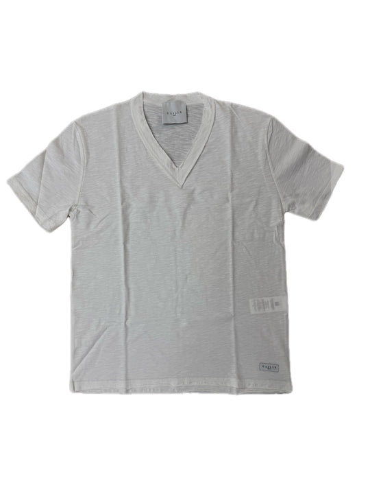 T-shirt GAELLE PARIS Collo A V In Jersey Fiammato