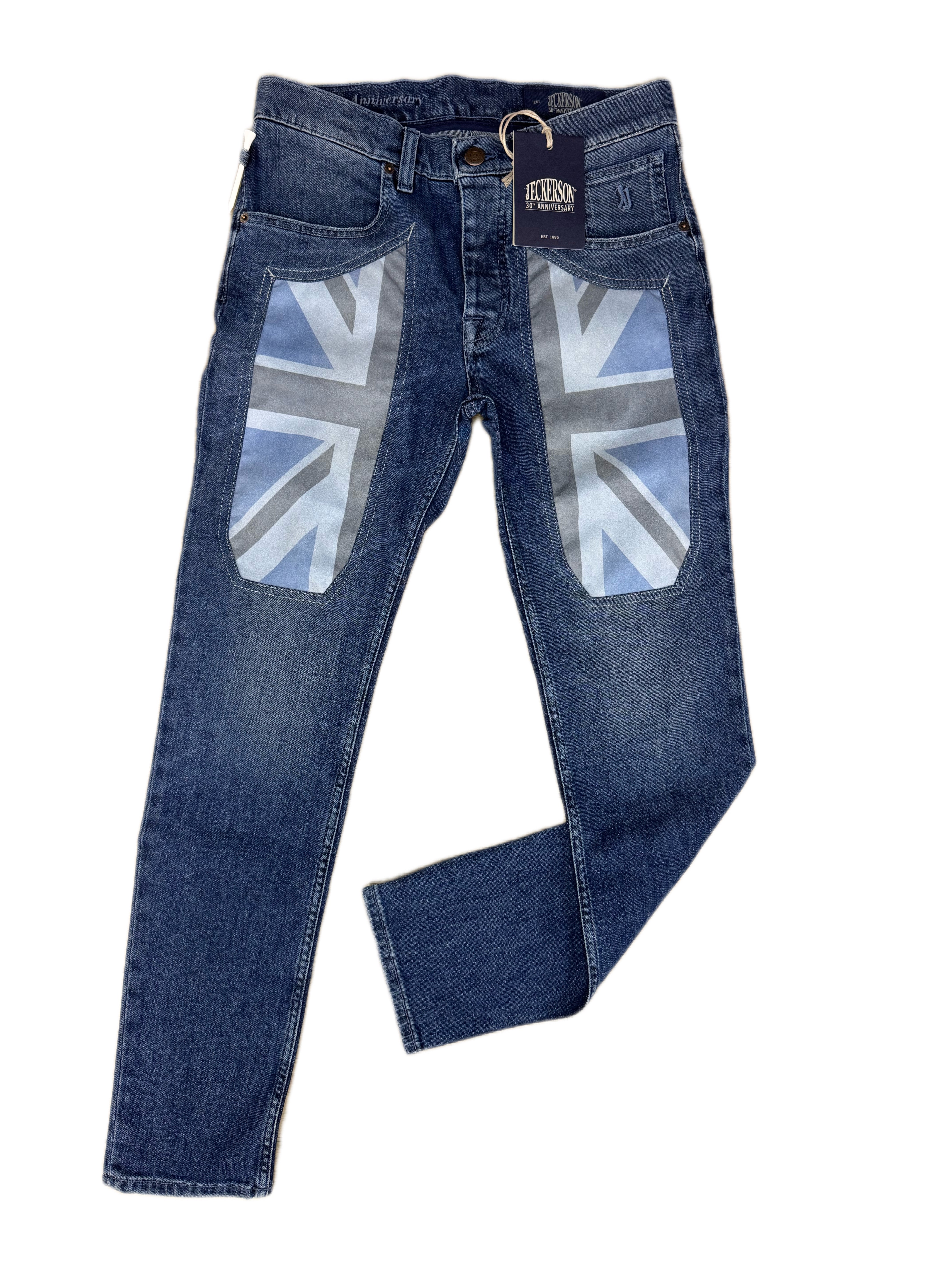 Jeans JECKERSON Toppa Inglese In Alcantara