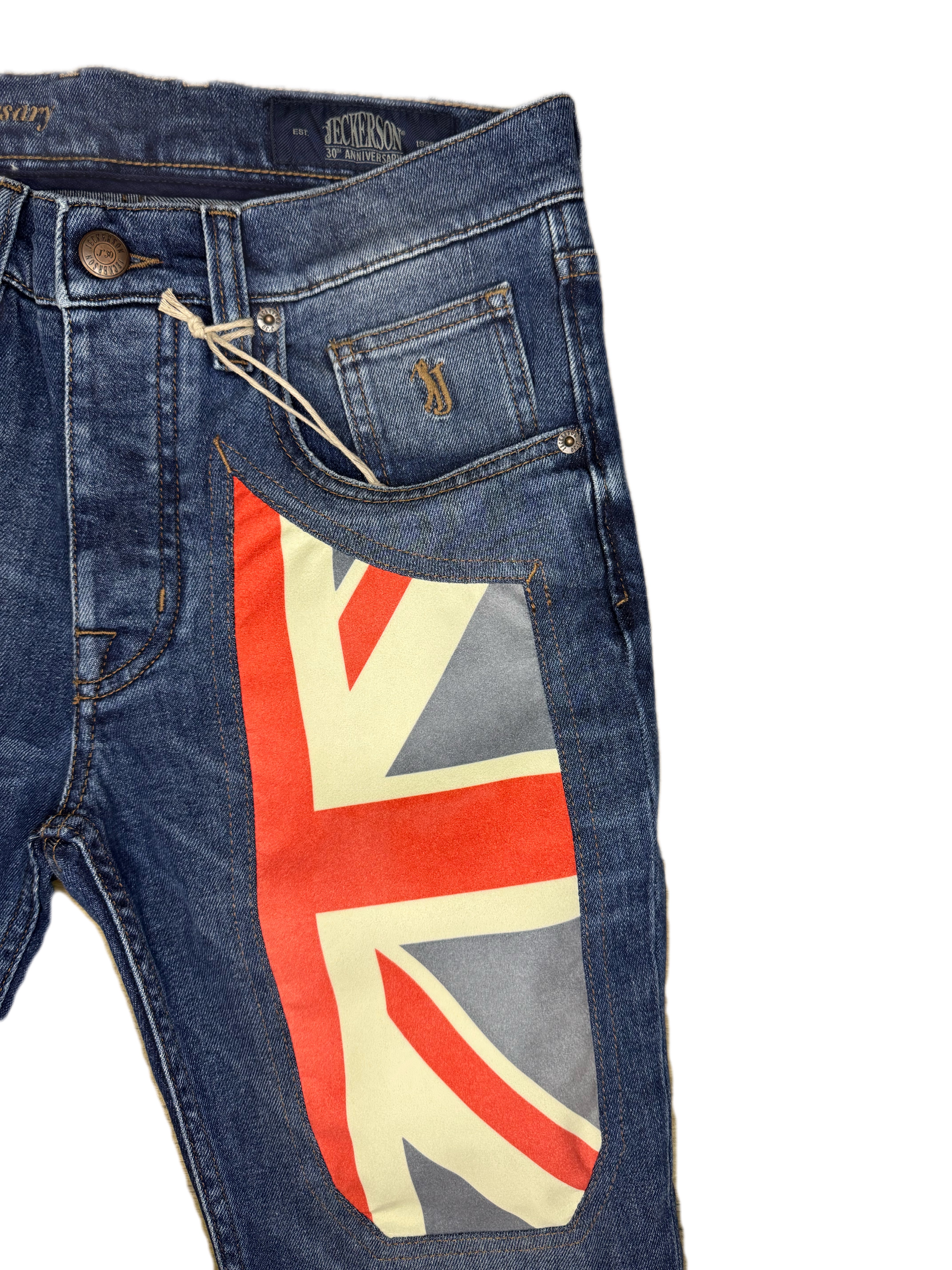 Jeans JECKERSON Toppa Inglese In Alcantara