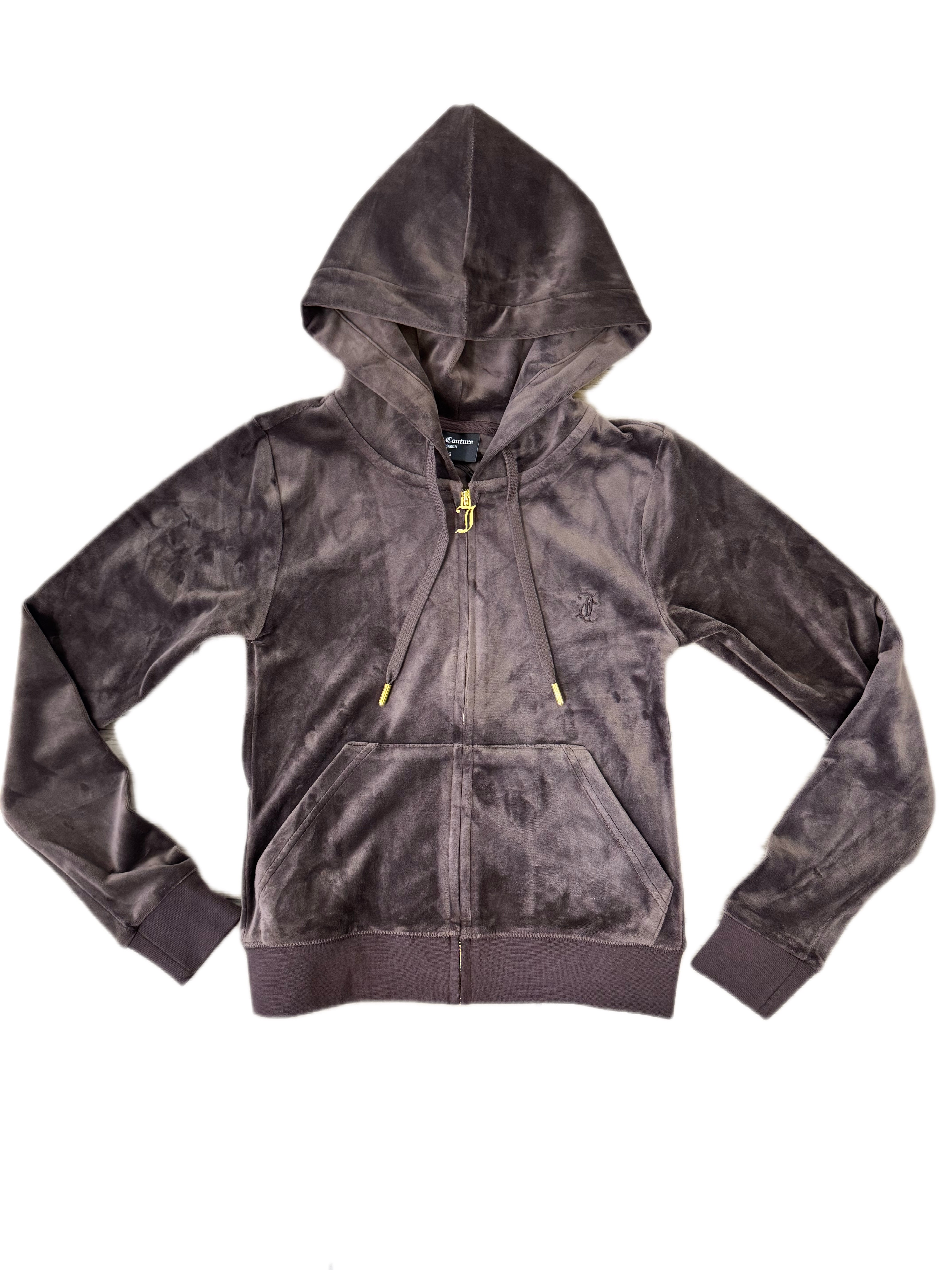 Felpa JUICY COUTURE in ciniglia marrone