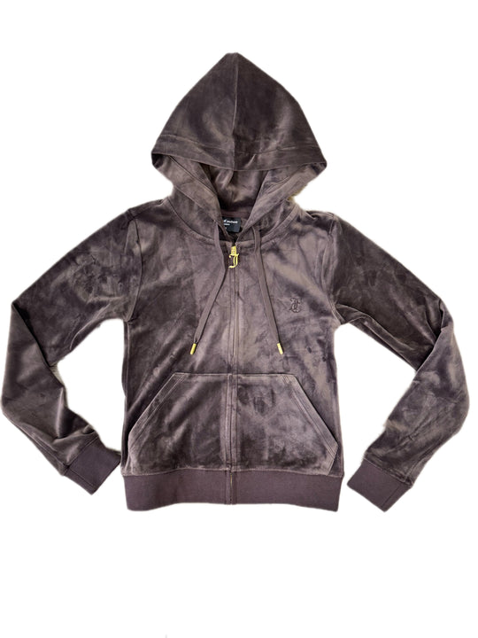 Felpa JUICY COUTURE in ciniglia marrone