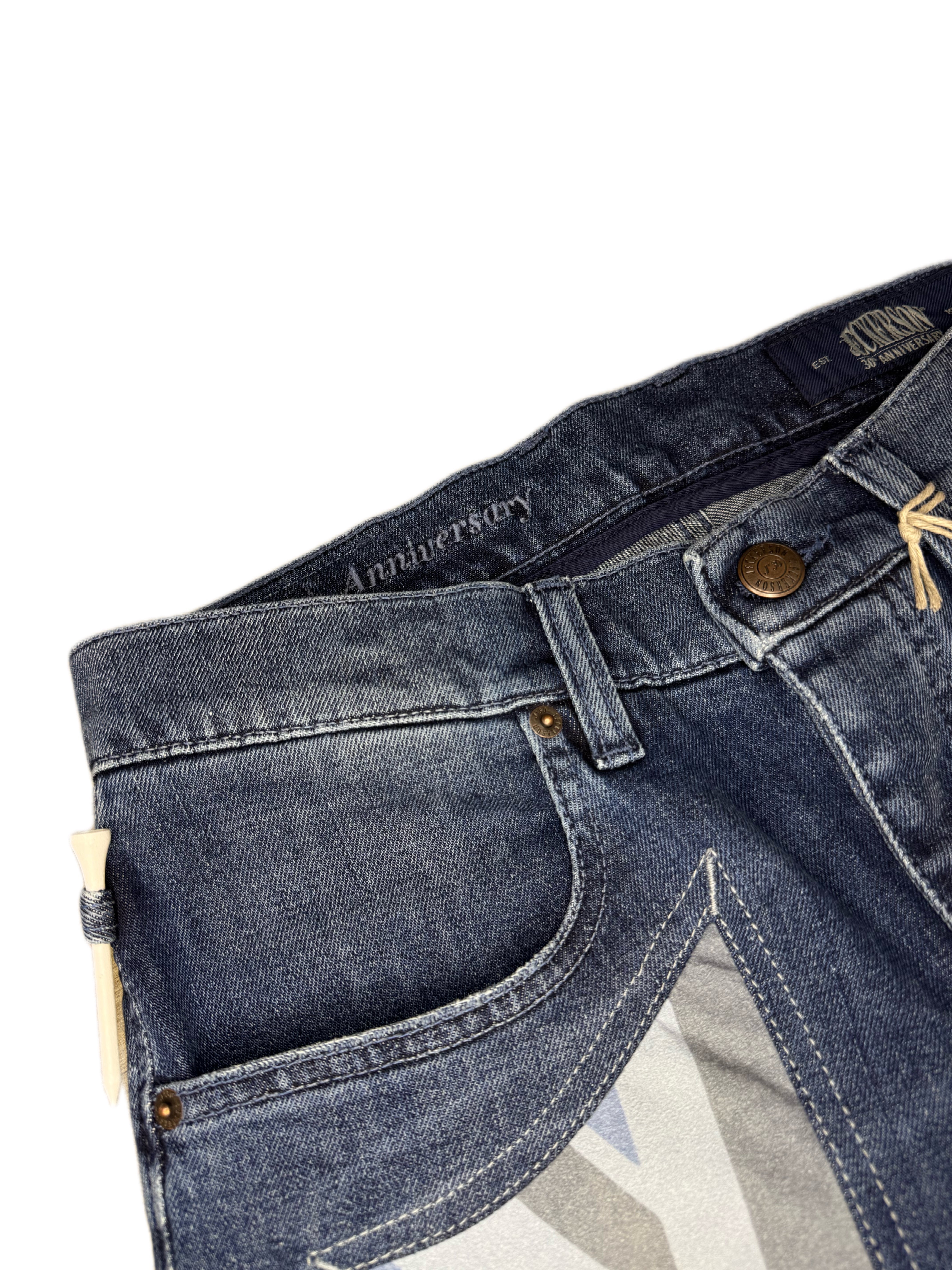 Jeans JECKERSON Toppa Inglese In Alcantara