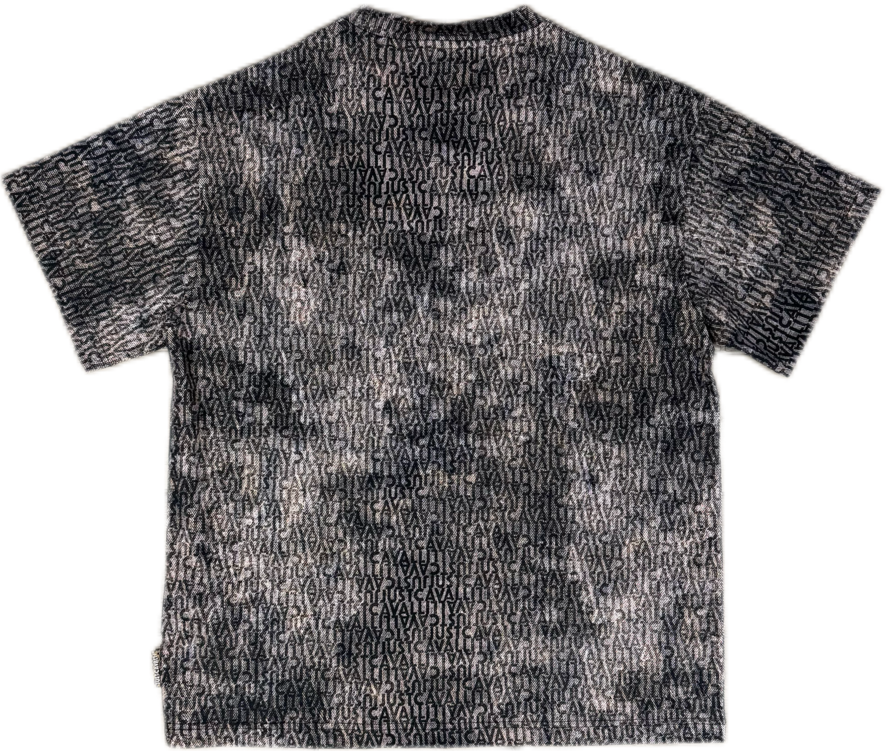 T-shirt JUST CAVALLI Stampa Logo All Over