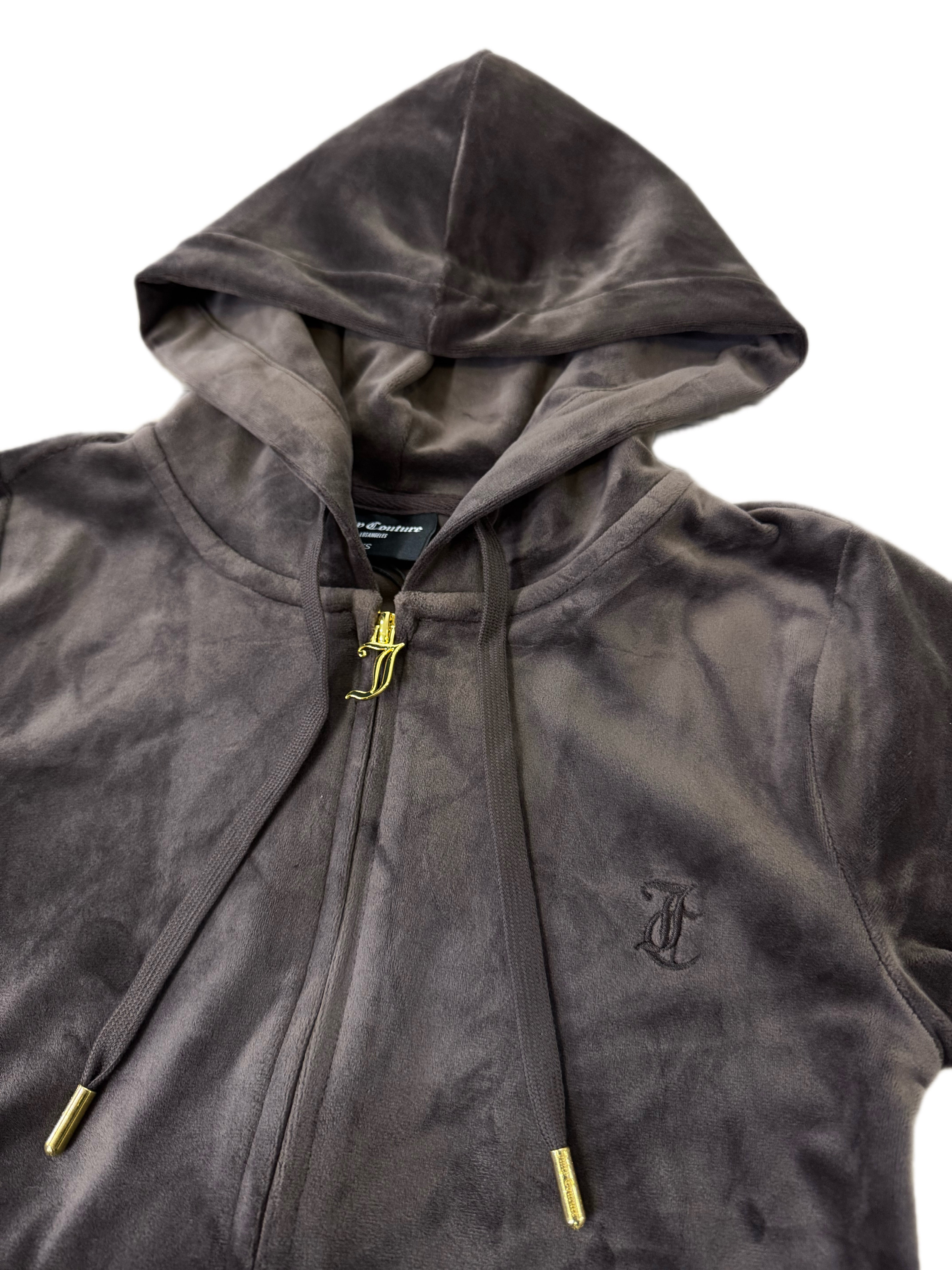 Felpa JUICY COUTURE in ciniglia marrone