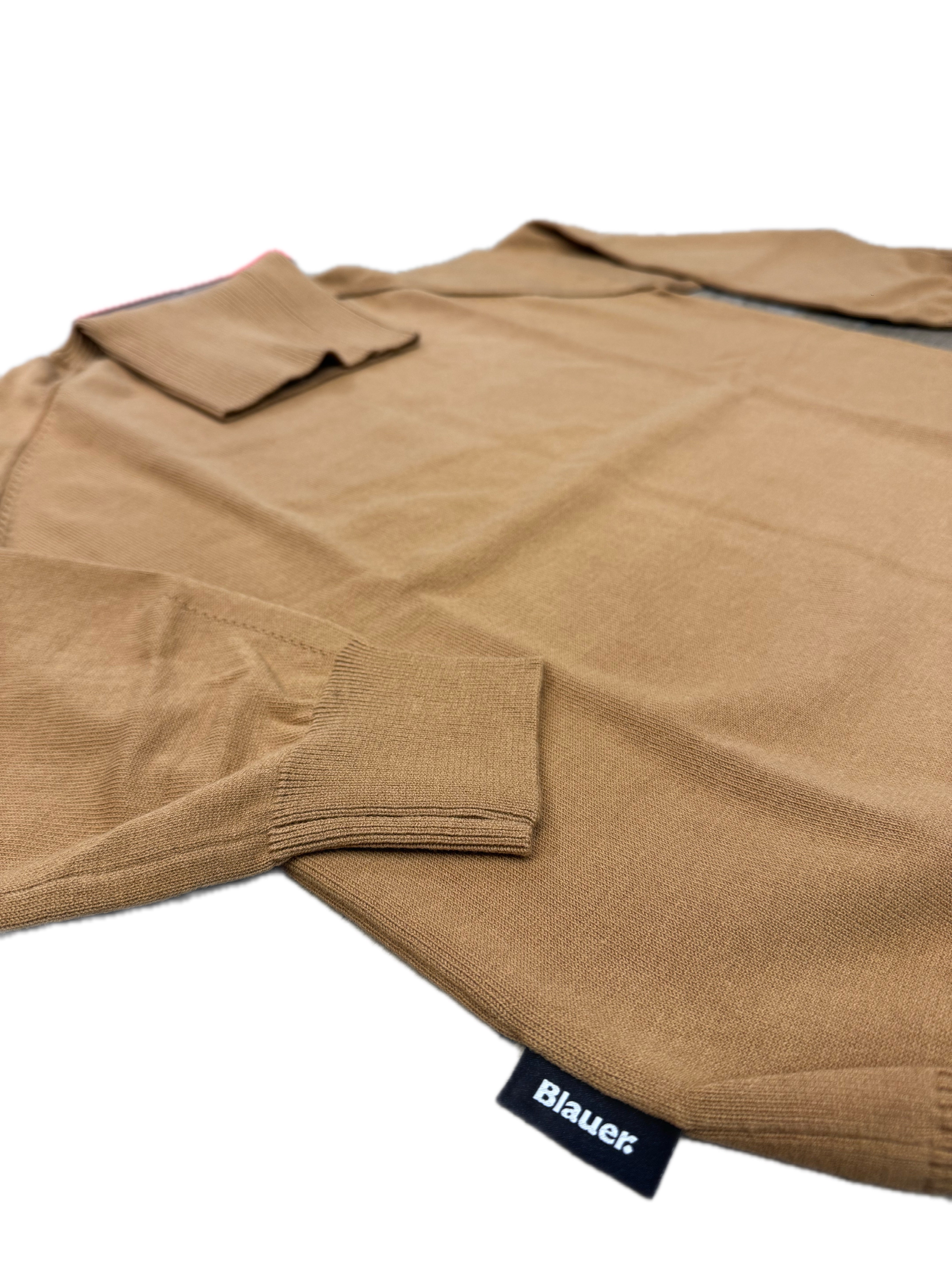 MAGLIA BLAUER A COLLO ALTO CUCITURE COLUMBIA