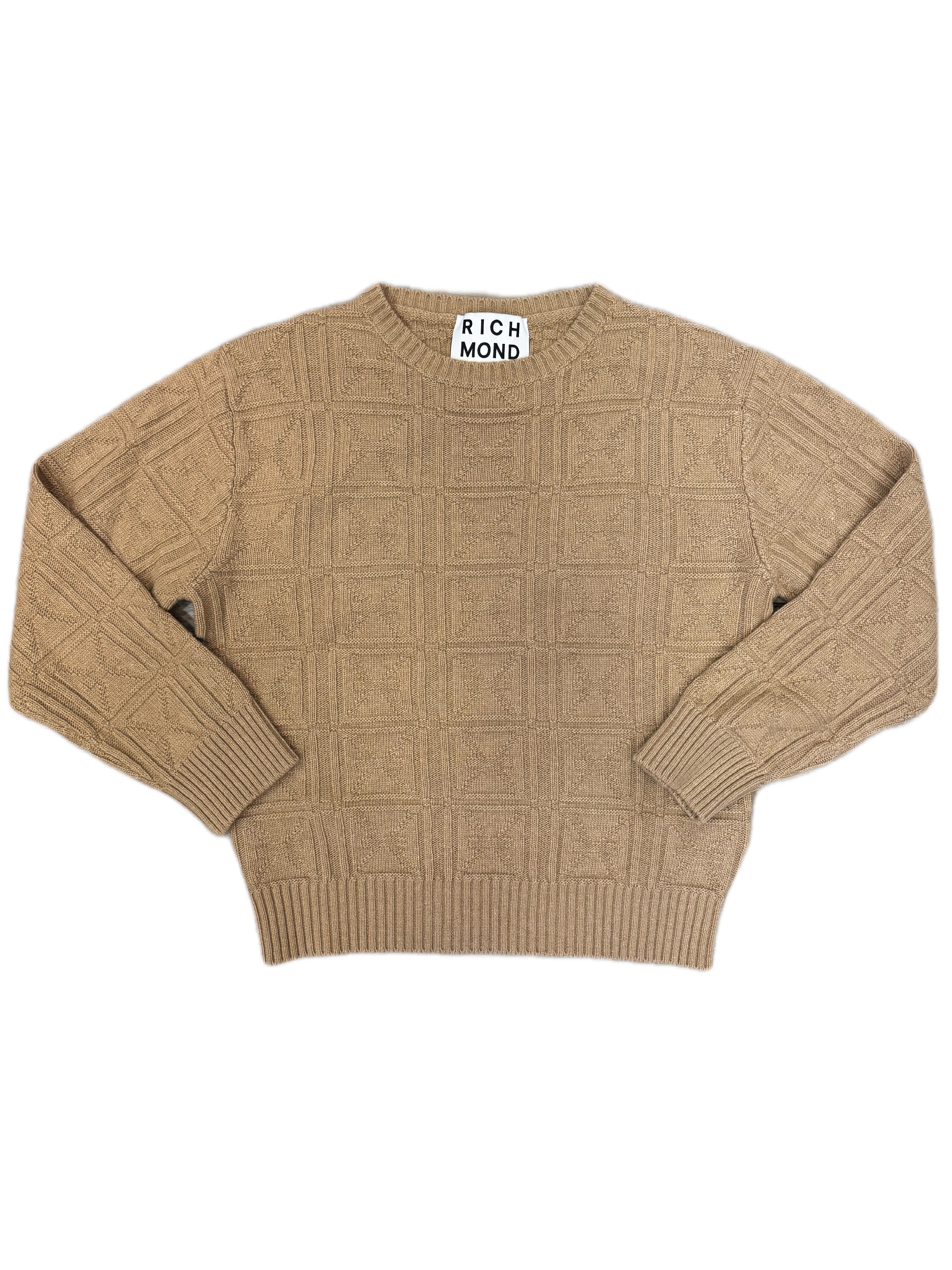 Maglia RICHMOND Con Logo Allover Ricamato