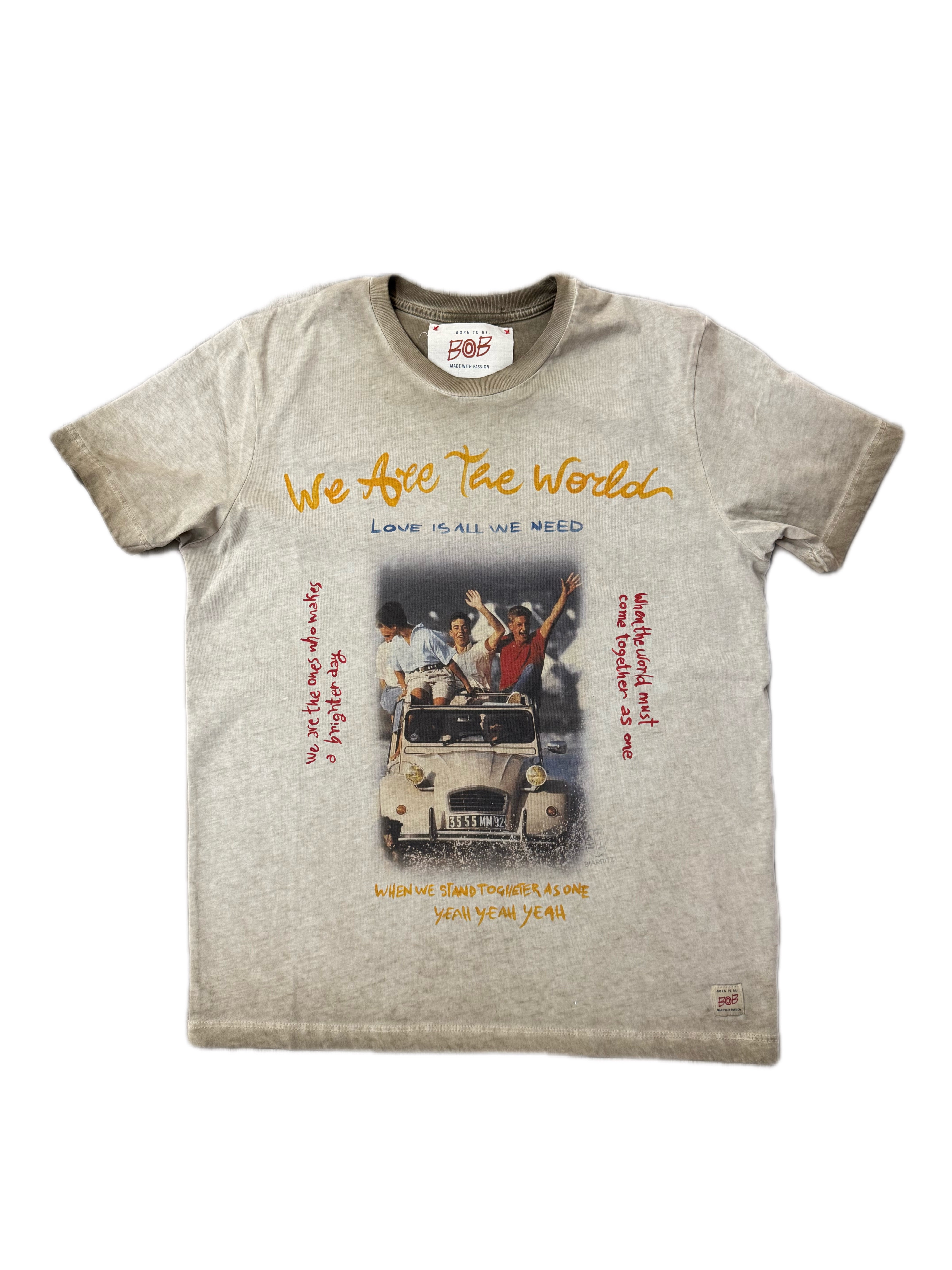 T-shirt BOB "We Are The World"