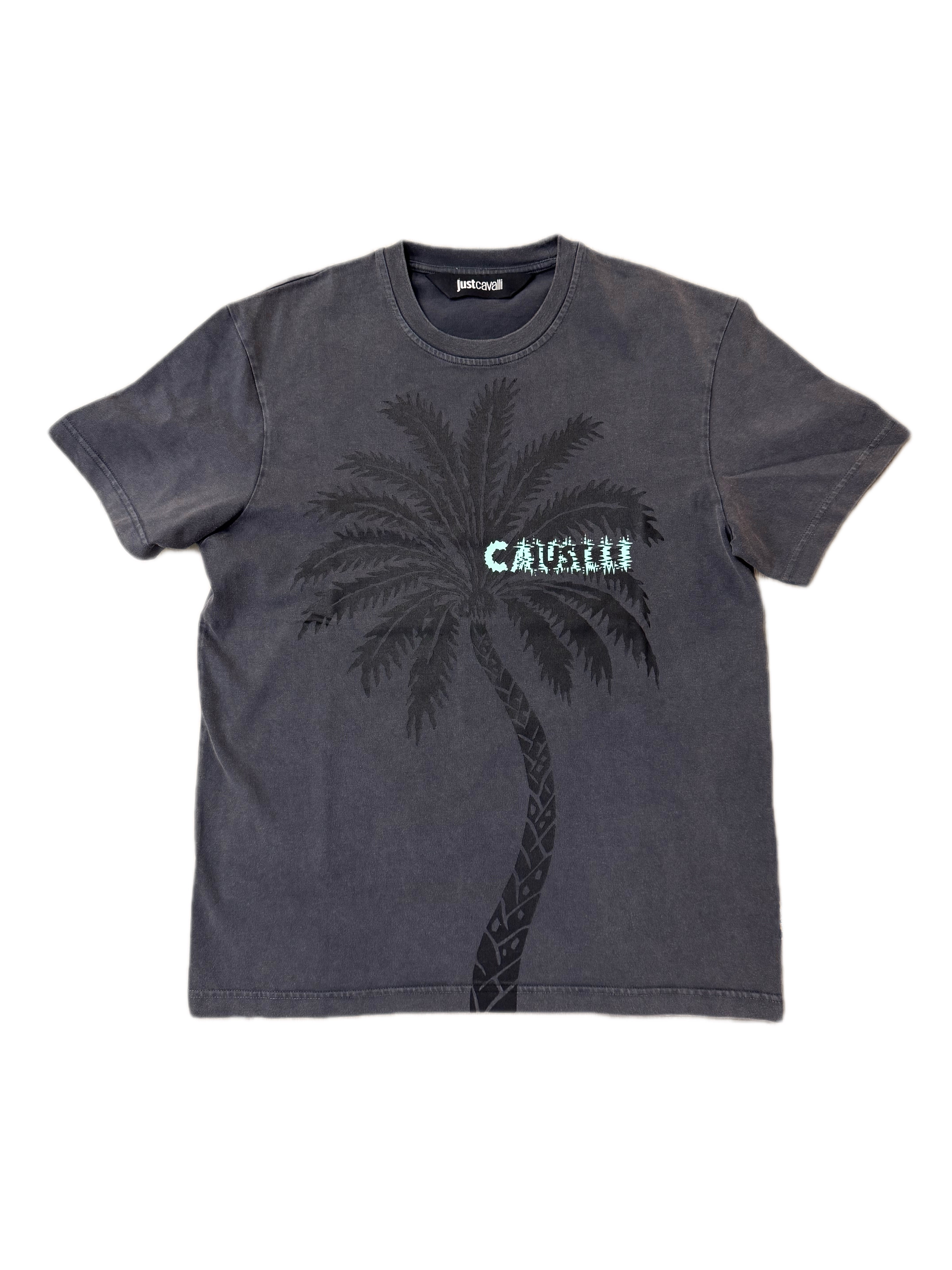 T-shirt JUST CAVALLI Palm Wash Dye