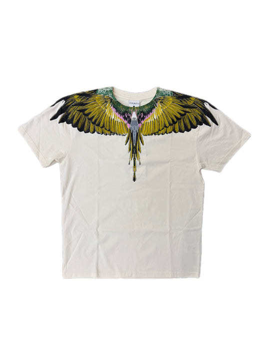 T-shirt MARCELO BURLON ALI GIALLE