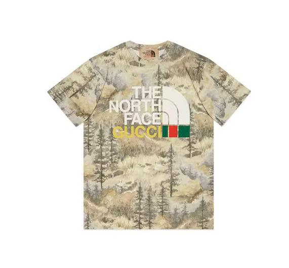 T-shirt the North Face X GUCCI