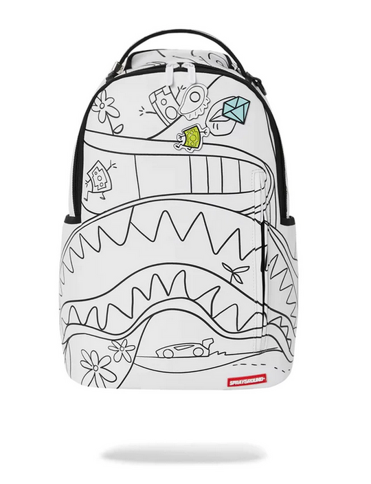 Zaino Sprayground SHARK DOODLE 910B4207NSZ