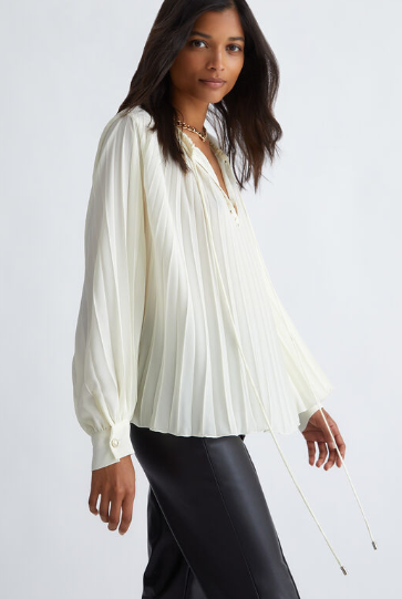 Tunica LIU-JO plissettata