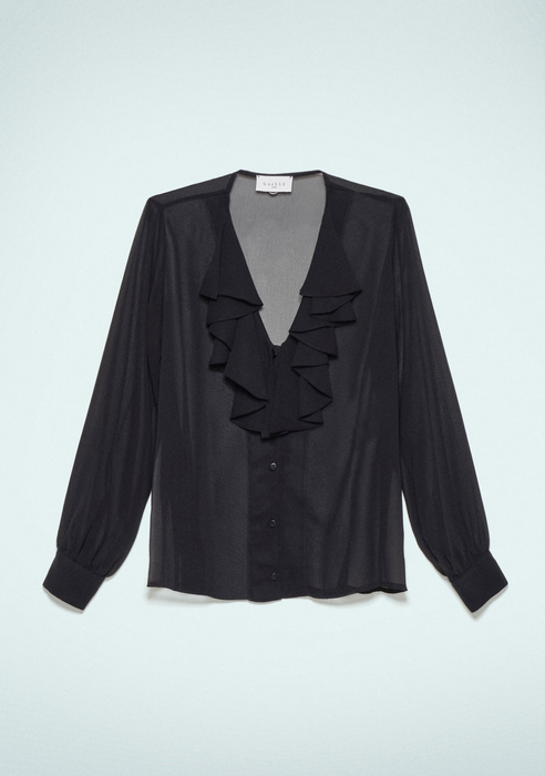 Blusa GAELLE PARIS in chiffon GBDP18741