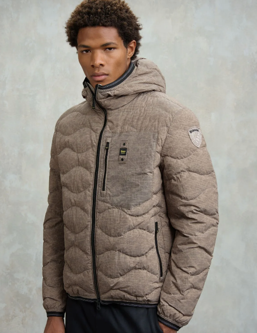 PIUMINO BLAUER USA AD ONDE WAVE