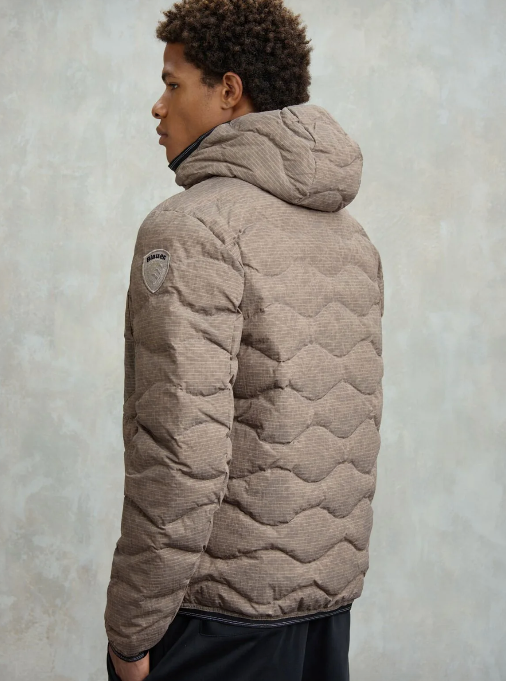 PIUMINO BLAUER USA AD ONDE WAVE