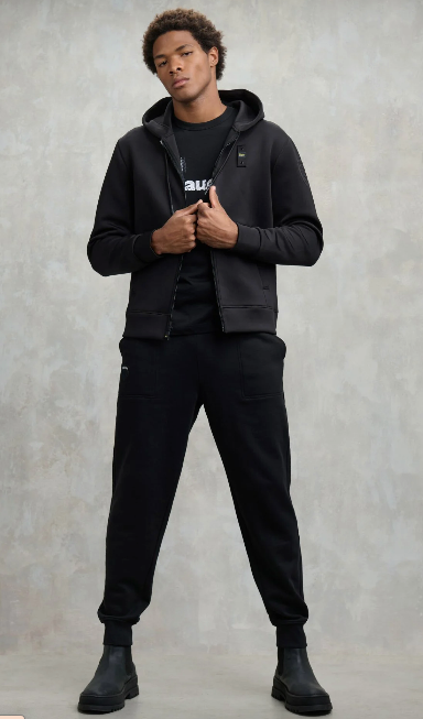 Felpa BLAUER SCUBA CON CAPUCCIO COLBY