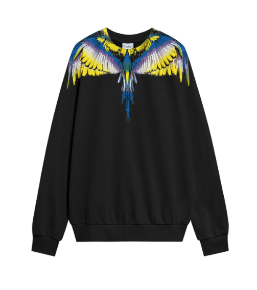 Felpa MARCELO BURLON girocollo con fenice