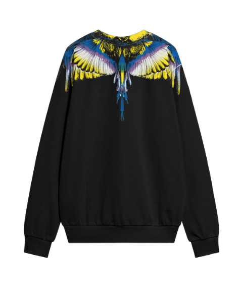 Felpa MARCELO BURLON girocollo con fenice