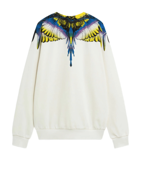 Felpa MARCELO BURLON girocollo con fenice