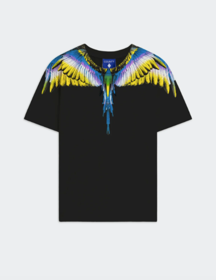 T-shirt MARCELO BURLON girocollo con fenice