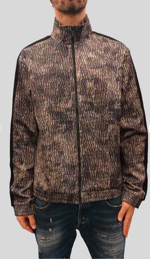 Felpa JUST CAVALLI Stampa Logo All Over