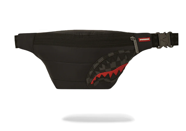 Marsupio SPRAYGROUND Black Puffer Grey Check Savvy Crossbody