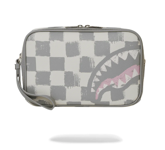 POCHETTE SPRAYGROUND Vanquish Cream Toiletry Bag