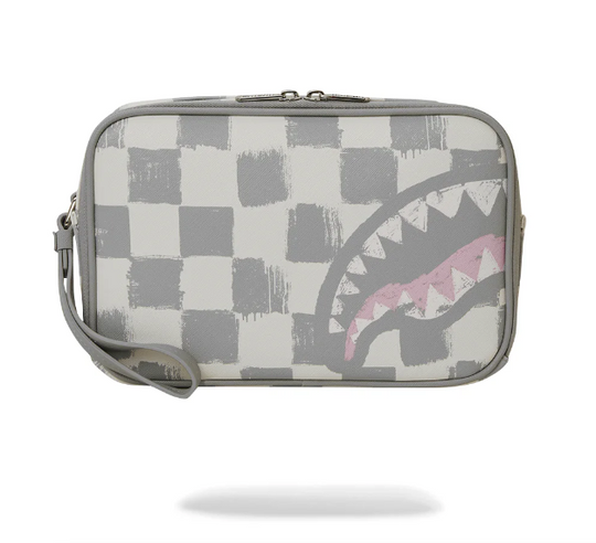POCHETTE SPRAYGROUND Vanquish Cream Toiletry Bag