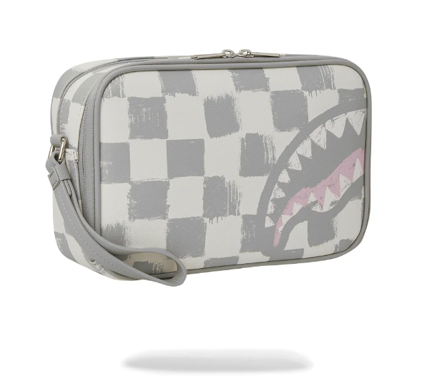 POCHETTE SPRAYGROUND Vanquish Cream Toiletry Bag
