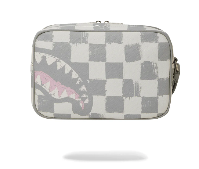 POCHETTE SPRAYGROUND Vanquish Cream Toiletry Bag