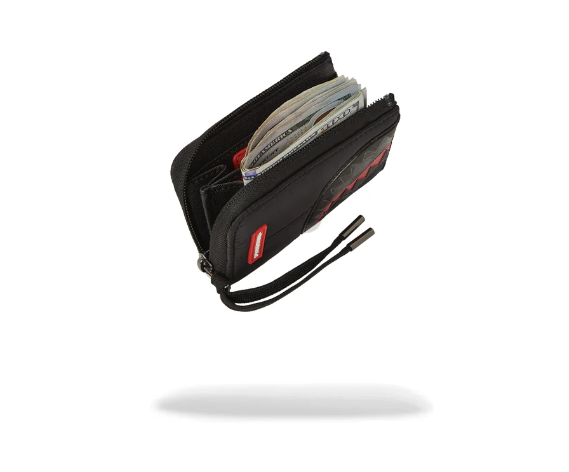 Portafoglio SPRAYGROUND Black Puffer Grey Check Wallet
