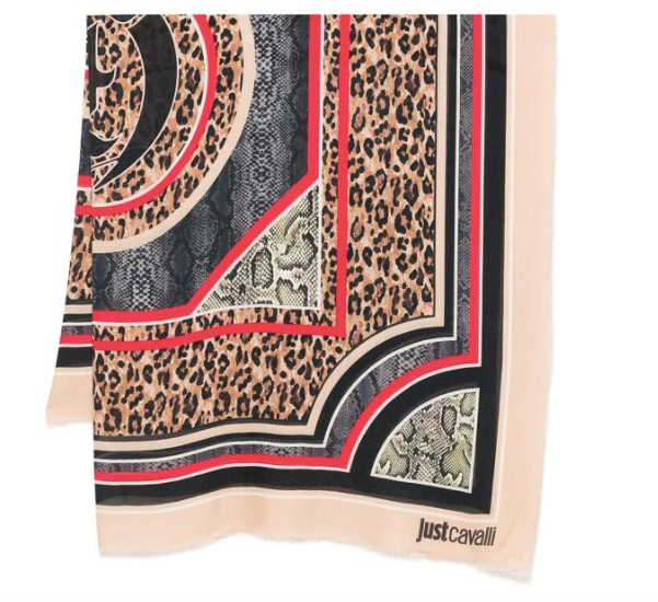 Pashmina JUST CAVALLI stampa animaliere
