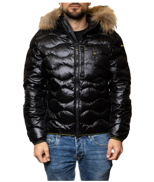 PIUMINO BLAUER USA AD ONDE WAVEFUR