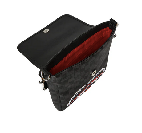 Tracolla SPRAYGROUND SCRIBBLE SHARK MESSENGER BAG