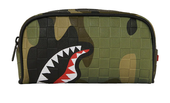 Pochette astuccio Sprayground WOODLAND CAMO CHECK POUCH