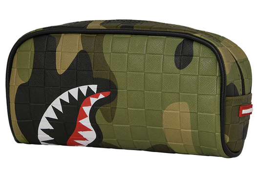 Pochette astuccio Sprayground WOODLAND CAMO CHECK POUCH