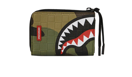 Portafoglio SPRAYGROUND WOODLAND CAMO CHECK WALLET