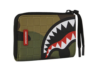Portafoglio SPRAYGROUND WOODLAND CAMO CHECK WALLET