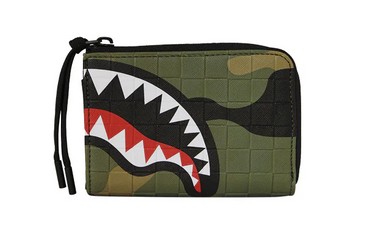 Portafoglio SPRAYGROUND WOODLAND CAMO CHECK WALLET