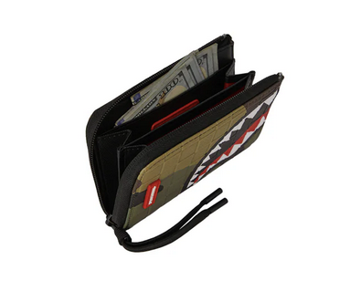 Portafoglio SPRAYGROUND WOODLAND CAMO CHECK WALLET