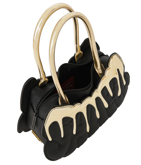 BORSA Sprayground GOLD AND DANGEROUS SHARK HANDBAG