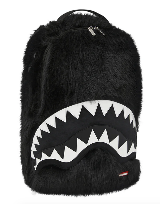Zaino SPRAYGROUND FUR CRAY BLACK BACKPACK