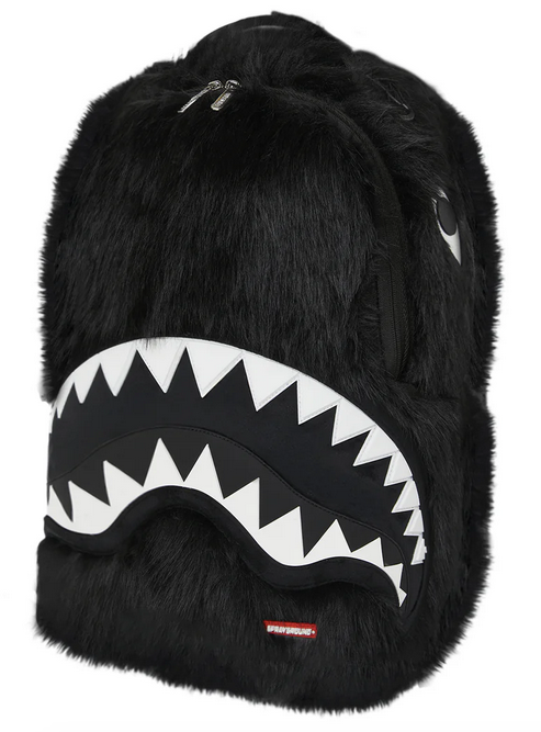 Zaino SPRAYGROUND FUR CRAY BLACK BACKPACK